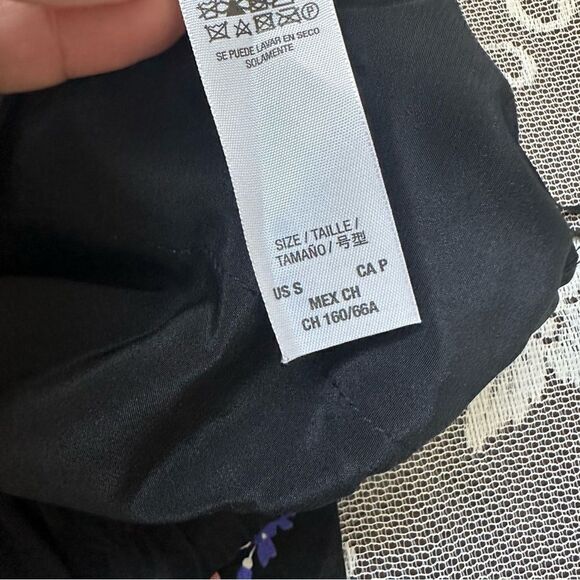 Juicy Couture 100% Silk Floral Joggers Sz Small - Picture 13 of 15